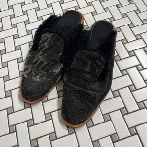 Free people fur mules